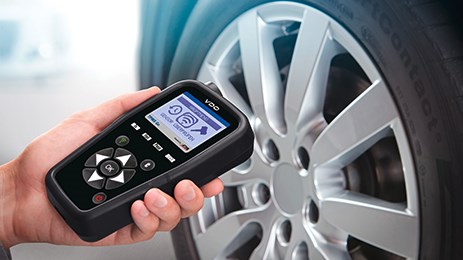 VDO TPMS Go: kostengünstig, robust und einfach zu bedienen. 